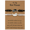 2pcs/set Minimalist Sun Moon Charm Couple Bracelet Friendship Jewelry Gift Handmade Adjustable Braided Rope Bracelets - Image 9