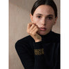 Distinctive Stainless Steel Oval Hollow Wide Wrist Cuff Bracelet Bangle Metal Exaggerated Jewelry Gift - Image 3