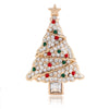 Christmas Tree Brooches For Women Colorful Rhinestone Brooch Pins Jewelry Lady Clothes Accessories Xmas Gift - Image 7