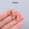 1 Pair Ear Cuff Fake Hoop Earrings Man Without Drilling Ear Clip On Earrings For Women Without Piercing Earring Non-Hole - Image 8
