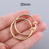 1 Pair Ear Cuff Fake Hoop Earrings Man Without Drilling Ear Clip On Earrings For Women Without Piercing Earring Non-Hole - Image 14