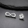 Infinite Symbol Brooch For Women Men Stainless Steel Geometry Pin Brooch Jewelry Birthday Gifts - Image 4