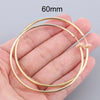 1 Pair Ear Cuff Fake Hoop Earrings Man Without Drilling Ear Clip On Earrings For Women Without Piercing Earring Non-Hole - Image 11