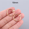 1 Pair Ear Cuff Fake Hoop Earrings Man Without Drilling Ear Clip On Earrings For Women Without Piercing Earring Non-Hole - Image 16