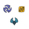 Anime Cartoon Enamel Pin Characters 5pcs/Sets Suits Brooches Badge Backpack Gift Friends Jewelry