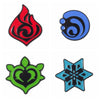 Anime Cartoon Enamel Pin Characters 5pcs/Sets Suits Brooches Badge Backpack Gift Friends Jewelry
