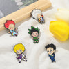 Anime Cartoon Enamel Pin Characters 5pcs/Sets Suits Brooches Badge Backpack Gift Friends Jewelry