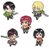 Anime Cartoon Enamel Pin Characters 5pcs/Sets Suits Brooches Badge Backpack Gift Friends Jewelry