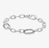 Authentic 925 Sterling Silver PAN ME Freshwater Cultured Pearl Bracelet Bangle Fit Bead Charm Diy  Jewelry