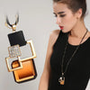 BYSPT Long Necklaces&Pendants for Women Collier Femme Geometric Statement Colar Maxi  Crystal Jewelry Bijoux