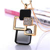 BYSPT Long Necklaces&Pendants for Women Collier Femme Geometric Statement Colar Maxi  Crystal Jewelry Bijoux