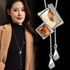 BYSPT Long Necklaces&Pendants for Women Collier Femme Geometric Statement Colar Maxi  Crystal Jewelry Bijoux