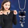 BYSPT Long Necklaces&Pendants for Women Collier Femme Geometric Statement Colar Maxi  Crystal Jewelry Bijoux