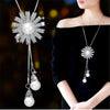 BYSPT Long Necklaces&Pendants for Women Collier Femme Geometric Statement Colar Maxi  Crystal Jewelry Bijoux