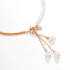 Baroque Simulated Pearls Long Tassel Pendant Necklace For Women Beaded Link Chain Necklace  Trend Lariat Wedding Jewelry