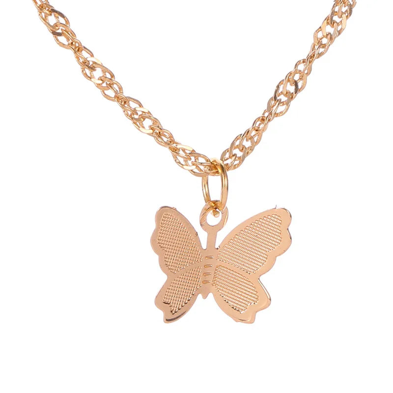 Bohemia Handmade Double Rope Green Bear Letter M Necklace Set for Women Trendy Vintage Punk Collier Hippie Jewelry 2022 New