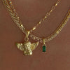 Bohemian Multilayer Handmade Mixed Chain For Woman  Necklaces Water Droplet Crystal Pendant Jewelry Gift  New
