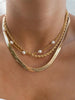 Bohemian Multilayer Handmade Mixed Chain For Woman  Necklaces Water Droplet Crystal Pendant Jewelry Gift  New