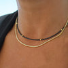 Bohemian Multilayer Handmade Mixed Chain For Woman  Necklaces Water Droplet Crystal Pendant Jewelry Gift  New