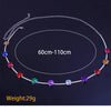 Boho Crystal Waist Beads Belly Belt Chain Summer Beach Bikini Rave Festival Sexy Accessories for Women Body Jewelry New Gifts