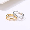 CACANA Bohemian Vintage Cross  Rings for Women Wedding Trendy Stainless Steel Chain Jewelry Large Antique Rings Anillos R227