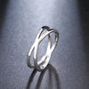 CACANA Bohemian Vintage Cross  Rings for Women Wedding Trendy Stainless Steel Chain Jewelry Large Antique Rings Anillos R227