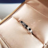 CAOSHI  Simple Design Women Rings For Wedding Low-key Rose Gold Color/Silver Color Female Engagement Finger-ring Jewelry