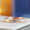 CAOSHI  Simple Design Women Rings For Wedding Low-key Rose Gold Color/Silver Color Female Engagement Finger-ring Jewelry