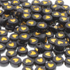 CHONGAI 100Pcs  Jewelry Love Heart Acrylic Flat Round Beads for DIY Craft &Jewelry Making