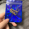 Charmsmic 3Pcs/Set Anime Zoro Earrings Ear Clips Gold Color Small Geometric Non-pierced Jewelry Hot Sell