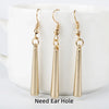Charmsmic 3Pcs/Set Anime Zoro Earrings Ear Clips Gold Color Small Geometric Non-pierced Jewelry Hot Sell