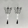 Chinese Style Acrylic Fan Leaf Earrings for Women Beach Long Tassel Beads Handmade Enamel Earrings Bride Wedding Pendientes