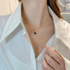Classic  Stainless Steel Roman Digital Wafer Pendant Necklace   Jewelry Christmas Party Women's Sexy Necklace