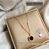 Classic  Stainless Steel Roman Digital Wafer Pendant Necklace   Jewelry Christmas Party Women's Sexy Necklace