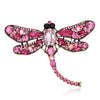 Crystal Vintage Dragonfly Brooches for Women Large Insect Animal Brooch Pin  Dress Coat Accessories Cute Jewelry