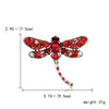 Crystal Vintage Dragonfly Brooches for Women Large Insect Animal Brooch Pin  Dress Coat Accessories Cute Jewelry