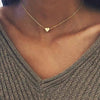 Crystal Zircon Heart Star Charm Layered Pendant Necklace Set for Women Charms  Square Rhinestone Female Vintage Jewelry