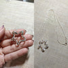 DOTEFFIL Silver Color Starfish Pendant Necklace 16-30 Inch Snake Chain For Women  Wedding Engagement Jewelry