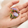 Daisy Rose Flower Enamel Pin Women Pins Brooches For Wedding Bouquet Clothes Coat Shirt Scarf Brooch Jewelry Accessories Gifts