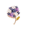 Daisy Rose Flower Enamel Pin Women Pins Brooches For Wedding Bouquet Clothes Coat Shirt Scarf Brooch Jewelry Accessories Gifts