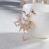 Dance Girls Ballet Dancing Brooches For Women Artistic Gymnastics Shining Crystal Zircon Brooch Pins Dress Coat Wedding Jewelry