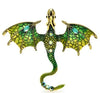 Dragon Brooches for Women Colorful Enamel Animal Brooches Pins Unisex Suit Coat Buckle Pin Casual Jewelry Accessor Flying Dra...