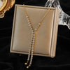 EILIECK 316L Stainless Steel Gold Color Hollow Ball Beads Pendant Necklace For Women Non-fading Choker Jewelry Girls Gifts Party