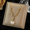 EILIECK 316L Stainless Steel Gold Color Hollow Ball Beads Pendant Necklace For Women Non-fading Choker Jewelry Girls Gifts Party