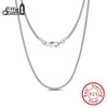 Effie Queen 100% 925 Sterling Silver Chain 40cm-60cm Length  Silver Necklace Chain Women Men Jewelry   DSC09