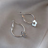 Elegant Metal Inlaid Pearl Earrings For Woman Jewelry Earring 2022 New Luxury Wedding Party Girl's Unusual Earrings