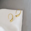 Elegant Metal Inlaid Pearl Earrings For Woman Jewelry Earring 2022 New Luxury Wedding Party Girl's Unusual Earrings