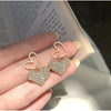 Elegant Metal Inlaid Pearl Earrings For Woman Jewelry Earring 2022 New Luxury Wedding Party Girl's Unusual Earrings