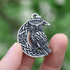 316L Stainless Steel Creativity Retro Exquisite Barn Owl 3D Animal Necklace Charm Party Jewelry Accessories Gift