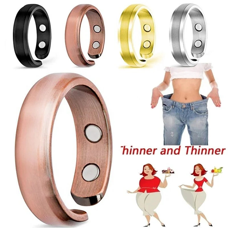 Anti Snoring Open Rings for men women Weight Loss Energy Adjustable Ring Sleeping Breath Health Treatment Jewelry